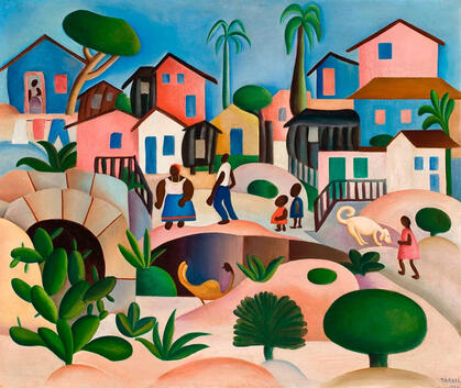 Tarsila do Amaral, Favela Hill (1924)
